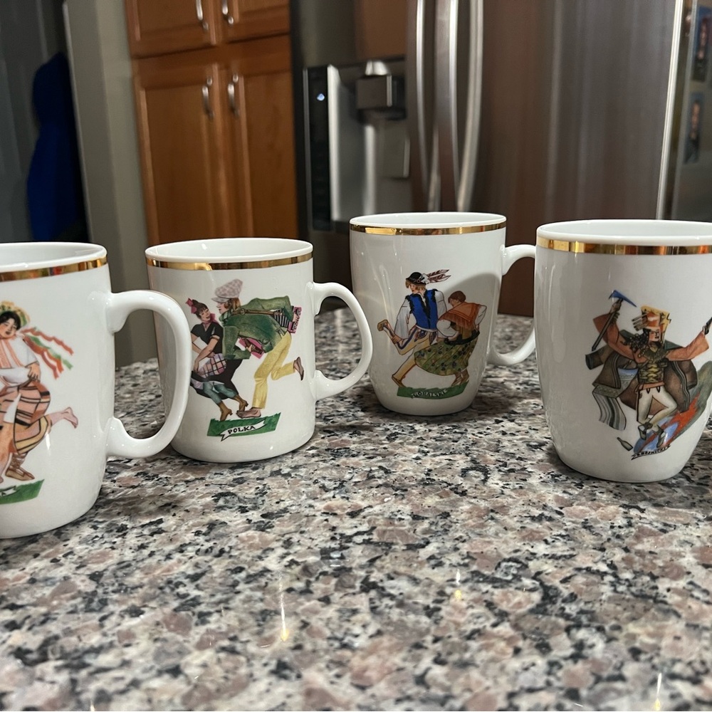 Polish Mugs (set of 4)